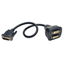 Photo of Tripp Lite P564-001 DVI Y Splitter Cable Digital Monitors (DVI-D M to 2x F) 1 Foot