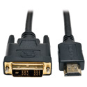 Tripp Lite P566-003 HDMI to DVI Cable Digital Monitor Adapter Cable (HDMI to DVI-D M/M) 3 Feet