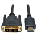 Photo of Tripp Lite P566-010 HDMI to DVI Cable Digital Monitor Adapter Cable (HDMI to DVI-D M/M) 10 Feet