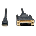 Photo of Tripp Lite P566-010-MINI Mini HDMI to DVI Cable Digital Monitor Adapter Cable (Mini HDMI to DVI-D M/M) 10 Feet