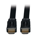 Photo of Tripp Lite P568-003-FL High Speed HDMI Flat Cable Ultra HD 4K x 2K Digital Video with Audio (M/M) Black 3 Feet