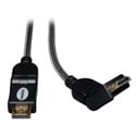 Tripp Lite P568-003-SW High Speed HDMI Cable with Swivel Connectors Ultra HD 4K x 2K Digital Video - Audio (M/M) 3 Feet