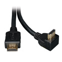 Photo of Tripp Lite P568-006-RA High Speed HDMI Cable - 1 Right Angle Connector Ultra HD 4K x 2K Digital Video/Audio (M/M) 6 Ft