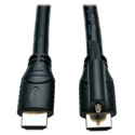 Photo of Tripp Lite P569-010-LOCK High Speed HDMI Cable with Ethernet and Locking Connector Ultra HD 4K x 2K 24 AWG (M/M) 10 Feet