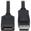Tripp Lite P579-010 DisplayPort Extension Cable 4K with Latches HDCP 2.2 M/F 10-Foot