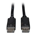 Photo of Tripp Lite P580-003 DisplayPort Cable with Latches (M/M) 4K x 2K 3840 x 2160 3 Feet