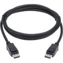 Photo of Tripp Lite P580-006-V4 DisplayPort 1.4 Cable w Latching Connectors 8K HDR - Male/Male - Black - 6 Foot