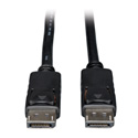 Photo of Tripp Lite P580-006 DisplayPort Cable with Latches (M/M) 4K x 2K 3840 x 2160 6 Feet