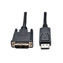 Photo of Tripp Lite P581-010 Displayport to DVI Cable Displayport with Latches to DVI-D Single Link Adapter (M/M) 10 Feet