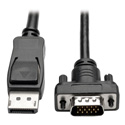Photo of Tripp Lite P581-010-VGA-V2 DisplayPort 1.2 - VGA Active Adapter Cable DP - Latches to HD15 (M/M) 1920x1200/1080p 10 Feet