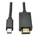 Tripp Lite P586-006-HDMI Mini DisplayPort to HD Cable Adapter (M/M) 6 Feet