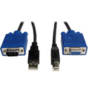 Tripp Lite P758-010 USB Cable Kit for KVM Switch B006-004-R - 10 Foot