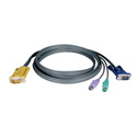 Photo of Tripp Lite P774-015 PS/2 (3-in-1) Cable Kit for NetDirector KVM Switch B020-Series and KVM B022-Series 15 Feet