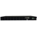 Tripp Lite PDUMH20ATNET PDU Switched ATS 120V 20A 5-15/20R 16 Outlet L5-20P Horizontal