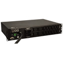 Tripp Lite PDUMNH32HV PDU Monitored 230V 7.3kW 32A 12 C13; 4 C19 IEC-309 Horizontal 2U