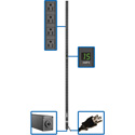 Tripp Lite PDUMV15-72 1.5kW 0U 100-127V Single-Phase Metered PDU - 36 NEMA 5-15R Outlets - 5-15P Input - 15ft Cord
