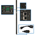 Tripp Lite PDUMVR20NETLX 1.9kW Single-Phase Switched PDU LX Platform Outlet Monitoring 120V Outlets 24 NEMA 5-15/20R