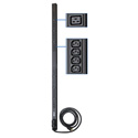 Tripp Lite PDUV30HV 5/5.8kW Single-Phase Basic PDU 208/240V Outlets (6 C19 and 32 C13) L6-30P 10ft Cord 0U Vertical