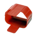 Photo of Tripp Lite PLC13RD Plug-lock Inserts keep C14 power cords solidly connected to C13 outlets RED color Package of 100