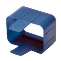 Photo of Tripp Lite PLC19BL Plug-lock Inserts keep C20 power cords solidly connected to C19 outlets BLUE color Package of 100