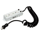 Tripp Lite PS-410-HGOEMCC Power Strip Medical 4 Outlet UL1363A 3ft-10ft Coiled Cord