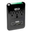 Tripp Lite SK30USB 3-Outlet 540 Joules Protect It Surge Suppressor- USB Charger