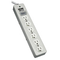 Tripp Lite SPS610HGRA Surge Protector Strip Medical RT Angle Plug 6 Outlet 10ft Cord