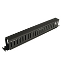 Photo of Tripp Lite SRCABLEDUCT1U Rack Enclosure Horizontal Cable Manager (finger duct) 1URM