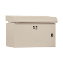 Photo of Tripp Lite SRN3RG6U NEMA 3R 6U SmartRack Industrial Enclosure with Lock & Fan with Thermal Switch - 16.5in Depth - Gray