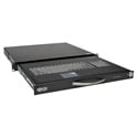 Tripp Lite SRSHELFKBD SmartRack 1U Rackmount Keyboard with KVM Cable Kit