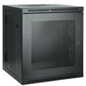 Photo of Tripp Lite 12U Low-Profile Wall-Mount Rack Enclosure Cabinet Double Hinge Removable Side Panels 25H x 24W x 22D