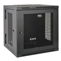 Photo of Tripp Lite 12U Wall-Mount Rack Enclosure Cabinet Double Hinge Removable Side Panels 25H x 24W x 26D