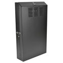 Photo of Tripp Lite 4U Low-Profile Vertical-Mount Wall-Mount Rack Enclosure Cabinet 43H x 26W x 8D