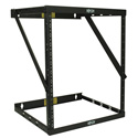 Tripp Lite 8U/12U/22U Expandable Flat-Pack Low-Profile Wall-Mount 2-Post Open Frame Rack 18 (8U)/25 (12U)/42 (22U)x20x18