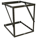 Tripp Lite 8U/12U/22U Expandable Low-Profile Wall-Mount 2-Post Open-Frame Rack 18 (8U)/25 (12U)/42 (22U)H x 20W x 24D