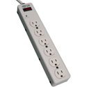 Tripp Lite TLM606HJ Protect It 6-Outlet Surge Protector 6 Foot cord 1340 Joules Diagnostic LED