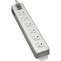 Photo of Tripp Lite TLM615NCRA Power It Power Strip with 6 Right Angle Outlets 15 Foot Cord Transparent Switch Cover