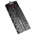 Photo of Tripp Lite TLP1208SAT Surge Protector 120V 12 Outlet RJ11 RJ45 Coax 8ft Crd 2880 Joule