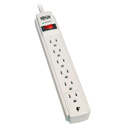 Tripp Lite TLP608 6-Outlet Protect It Surge Suppressor- 8-ft Cord & Flat Plug