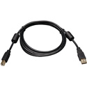 Tripp Lite U023-003 USB 2.0 Hi-Speed A/B Cable with Ferrite Chokes (M/M) 3 Feet
