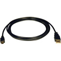 Tripp Lite U030-006 USB 2.0 Hi-Speed A to Mini-B Cable (A to 5Pin Mini-B M/M) 6 Feet