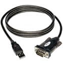 Tripp Lite U209-000-R 5 foot USB to Serial Adapter Cable USB-A Male to DB9 Male