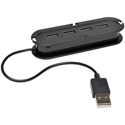Tripp Lite U222-004 4-Port USB 2.0 Hi-Speed Ultra-Mini Hub