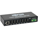 Tripp Lite U223-007-IND 7-Port Rugged Industrial USB 2.0 Hi-Speed Hub w 15KV ESD Immunity and metal case Mountable