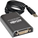 Tripp Lite U244-001-R USB 2.0 to DVI/VGA Dual/Multi-Monitor External Video Graphics Card Adapter 128 MB SDRAM