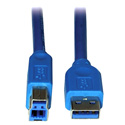 Tripp Lite U322-015 15ft USB 3.0 SuperSpeed Device Cable 5 Gbps A Male to B Male 15 Foot