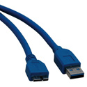 Tripp Lite U326-003 3ft USB 3.0 SuperSpeed Device Cable A Male to Micro B Male 3 Foot