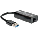 Tripp Lite U336-000-R USB 3.0 SuperSpeed to Gigabit Ethernet NIC Network Adapter 10/100/1000 Mbps
