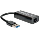 Tripp Lite U336-000-R USB 3.0 SuperSpeed to Gigabit Ethernet NIC Network Adapter 10/100/1000 Mbps