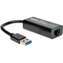 Photo of Tripp Lite U336-000-R USB 3.0 SuperSpeed to Gigabit Ethernet NIC Network Adapter 10/100/1000 Mbps